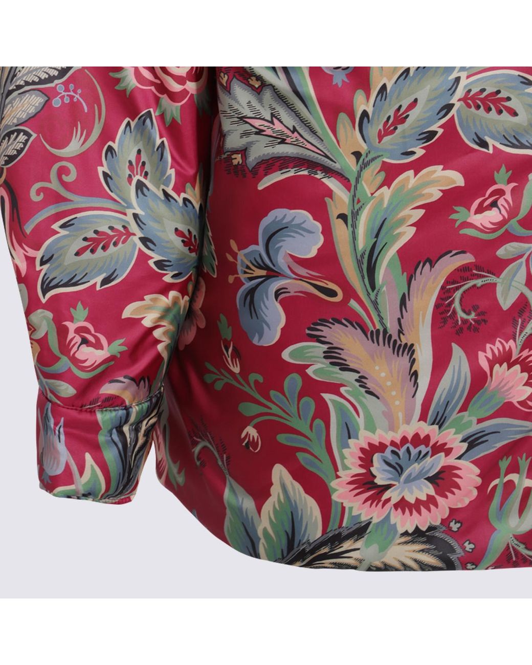 Etro Pink Coats Aubergine