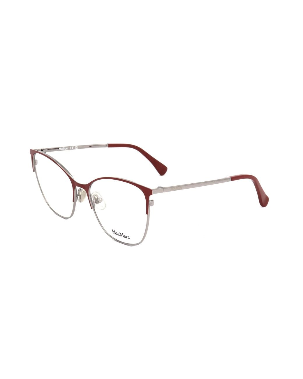 Max Mara Natural Square Frame Glasses