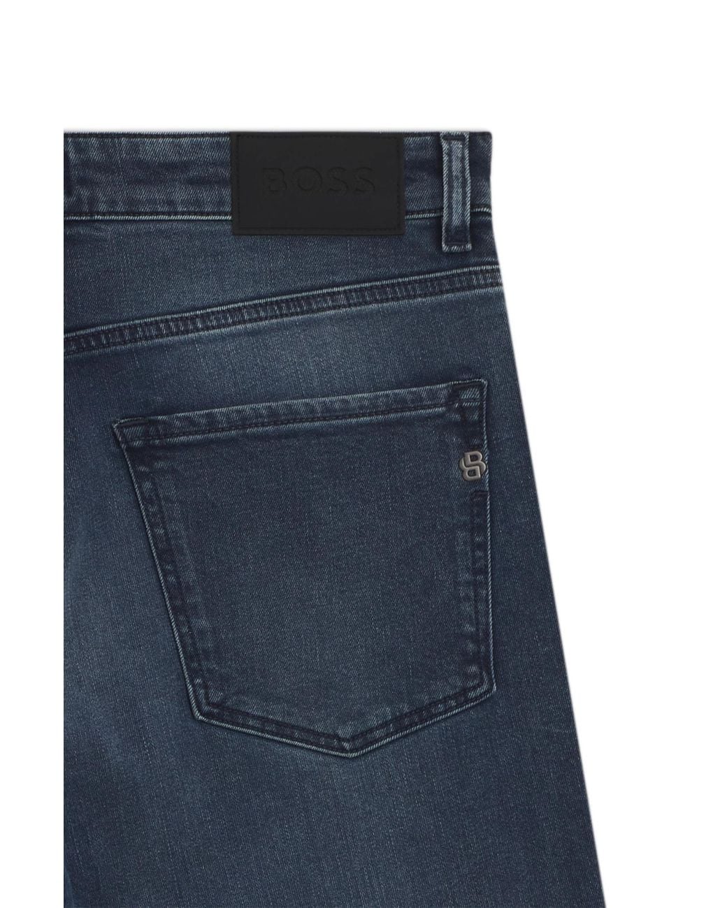 Boss Blue ストレッチコットンブレンド ジーンズ for men