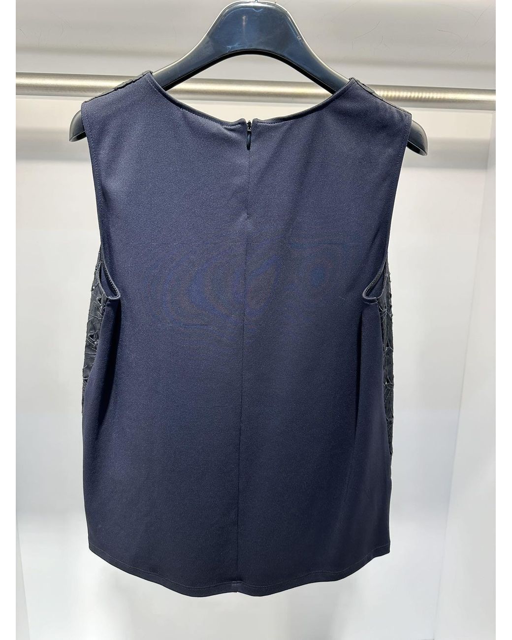 Max Mara Black Sleeveless Vest