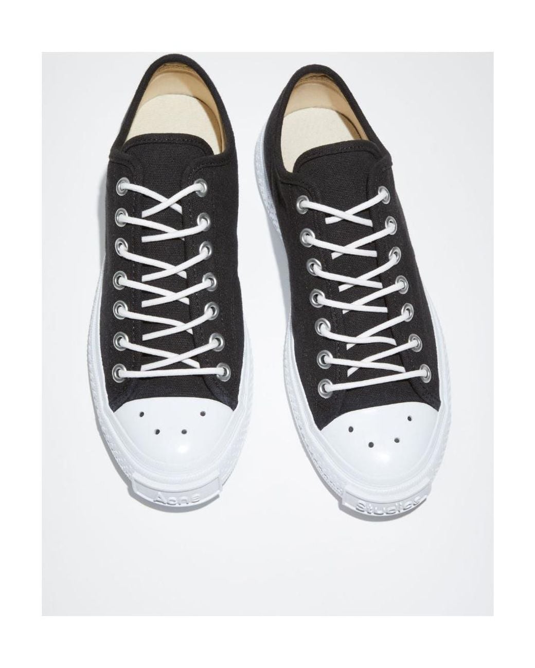 Acne Multicolor Low-Top Lace-Up Sneakers
