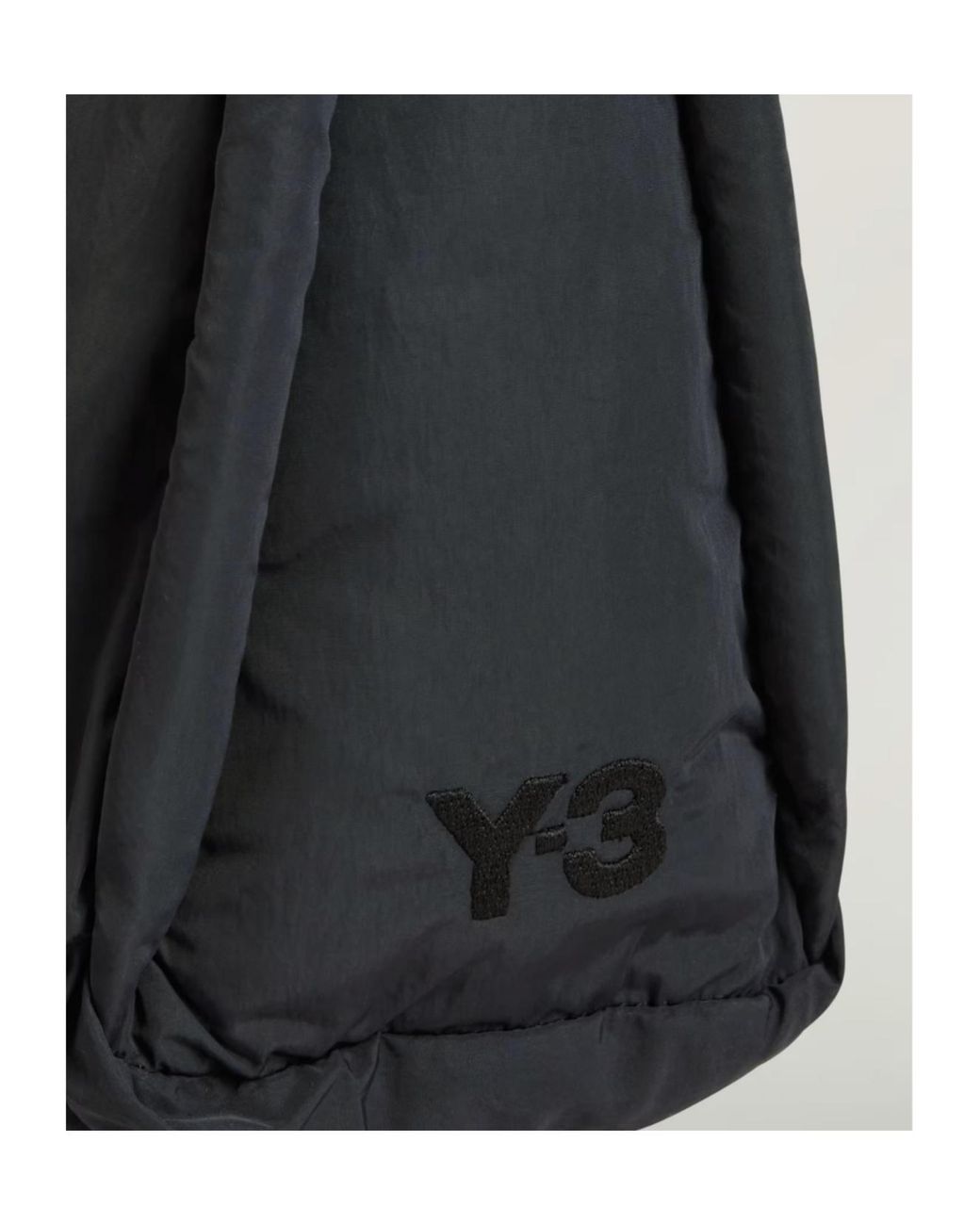 Y-3 Black Padded Handbag