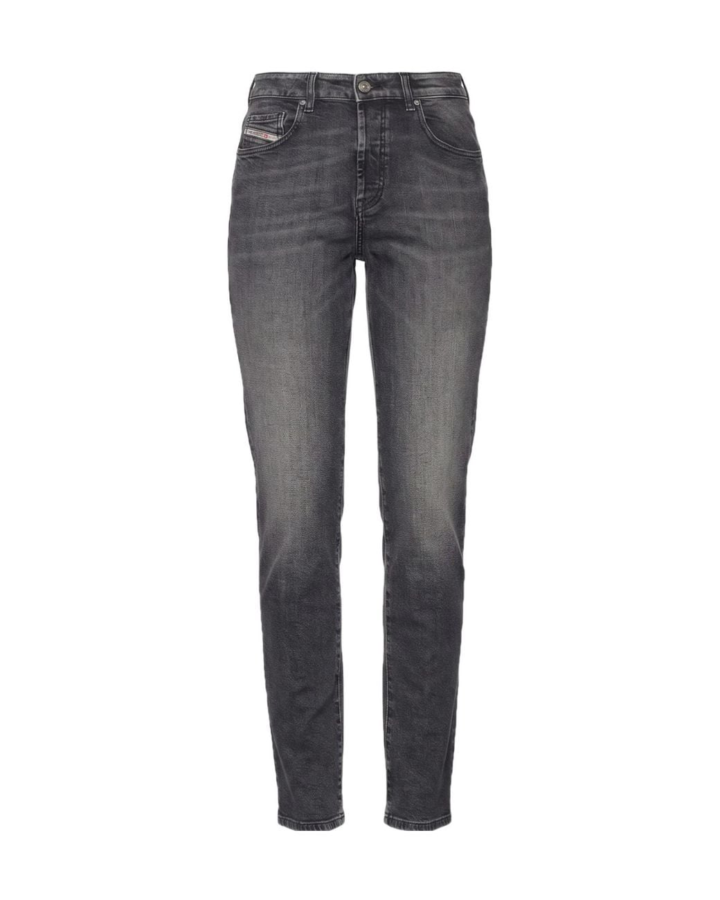 DIESEL Gray Denim Trousers