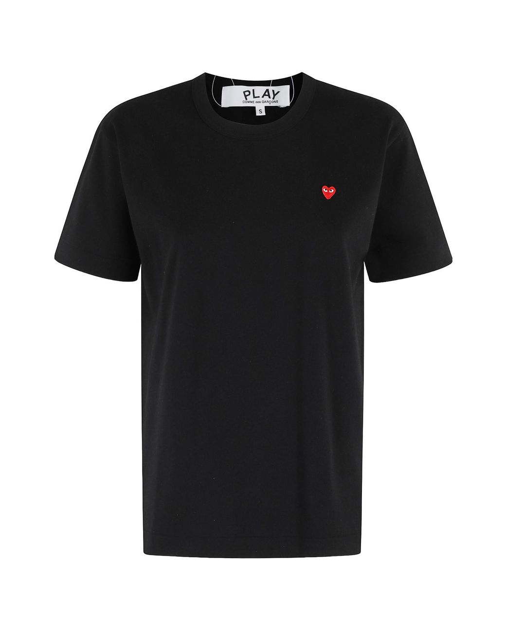 COMME DES GARÇONS PLAY Black Crew Neck T-Shirt