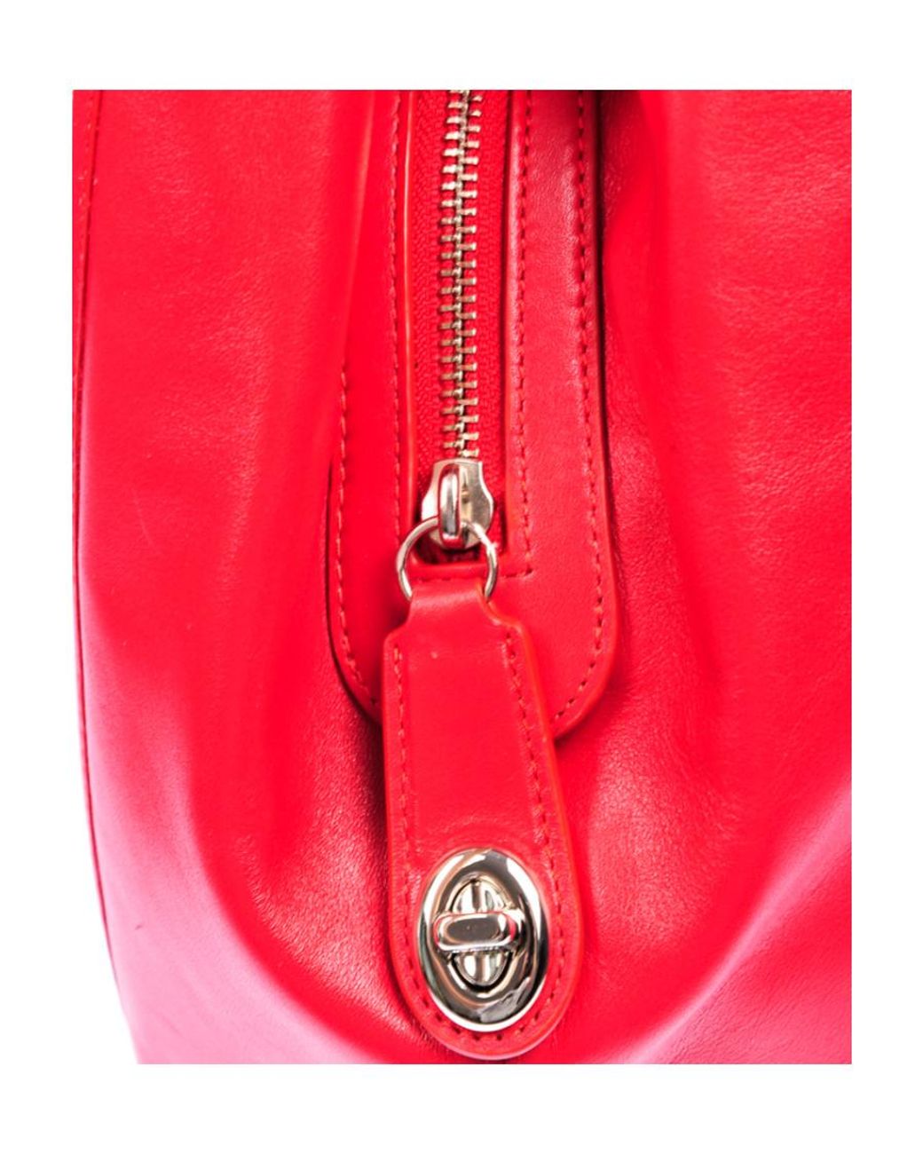 COACH Pink Logo Shoulder Bag