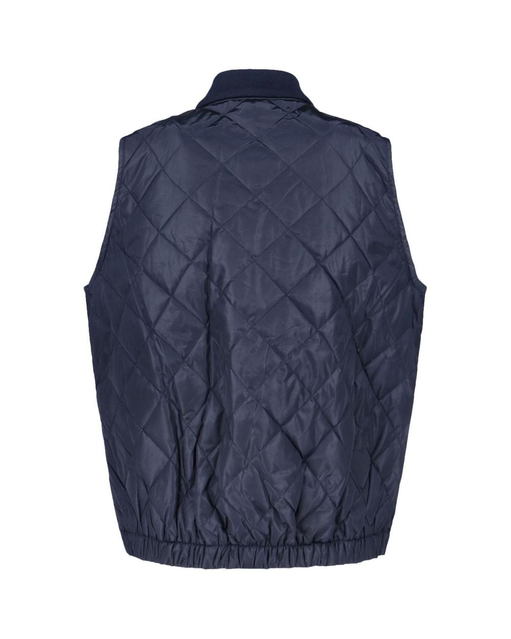 Prada Blue Re-Nylon Zipped Gilet
