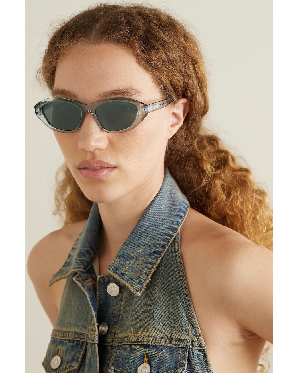 Givenchy White Logo Logo Sunglasses