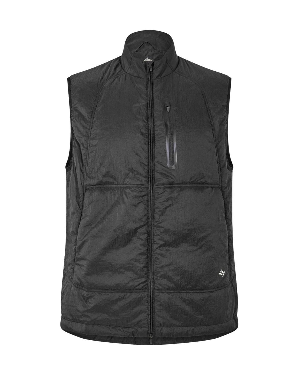Represent Black Lightweight Padded Vest for men