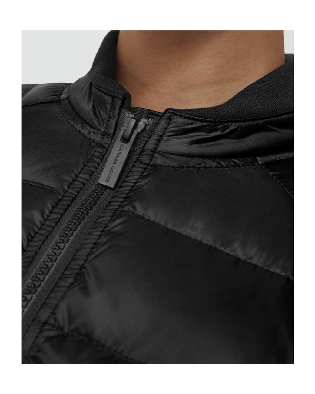 Canada Goose Black Quilted Down Jacket