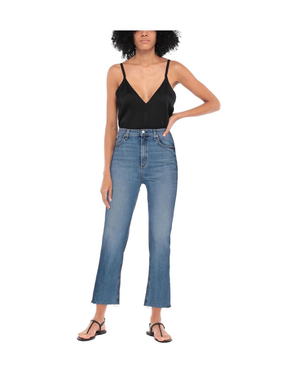 Rag & Bone Blue Mid-Wash Jeans