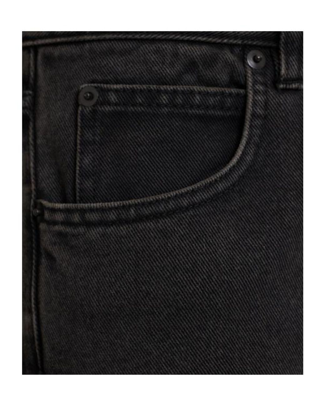 The Row Black Riaco Denim Cropped Jeans