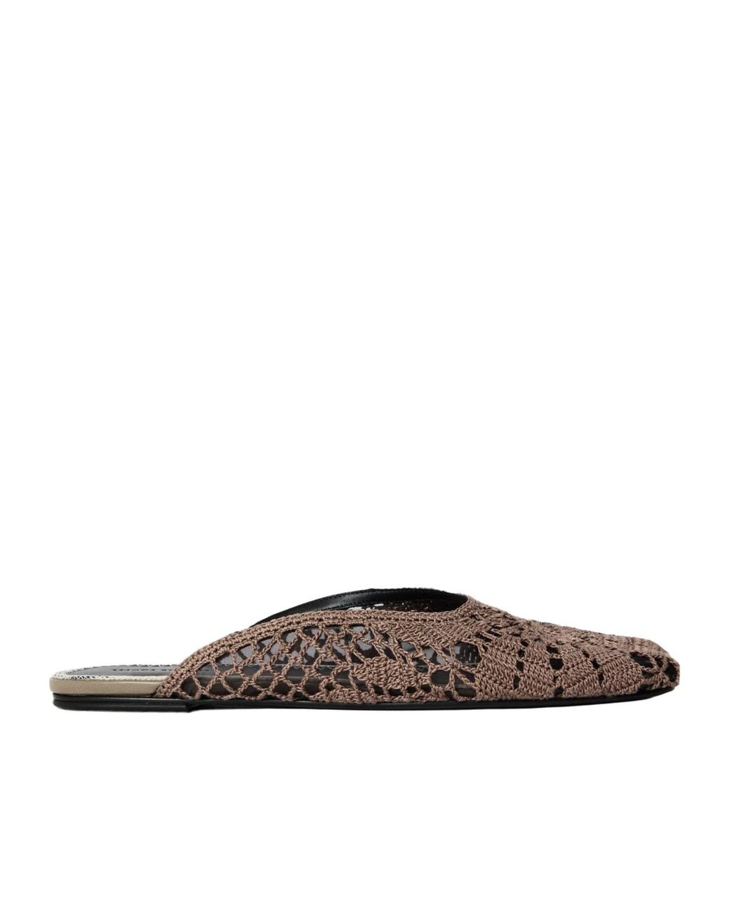 Magda Butrym Brown Mule Slippers