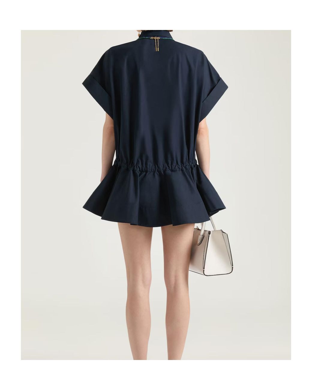 Givenchy Blue Mini Shirt Dress