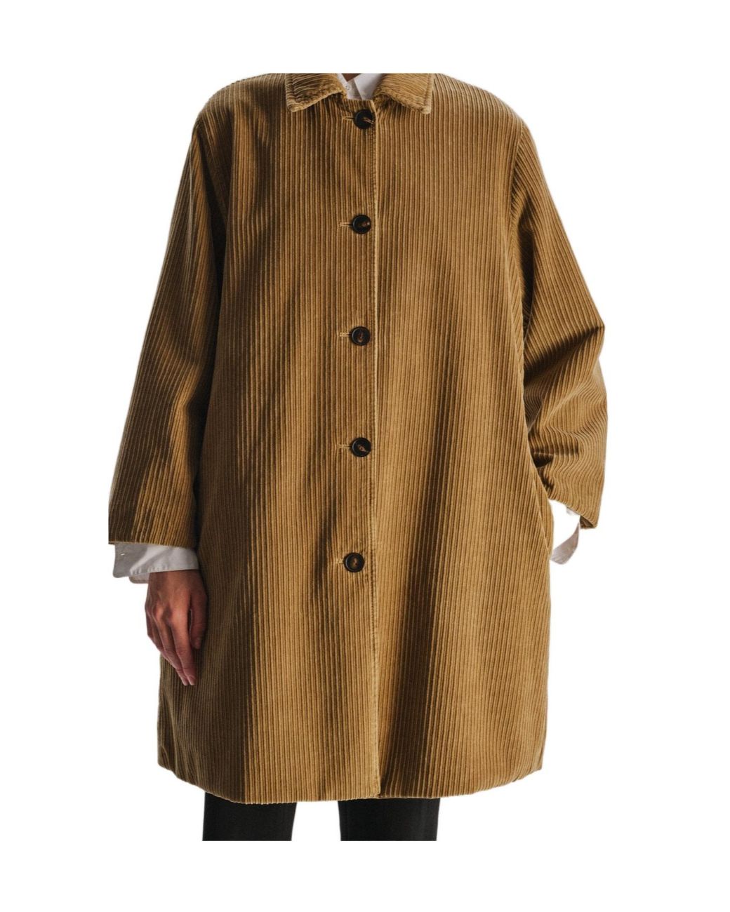 The Row Natural Long-Sleeved Coat