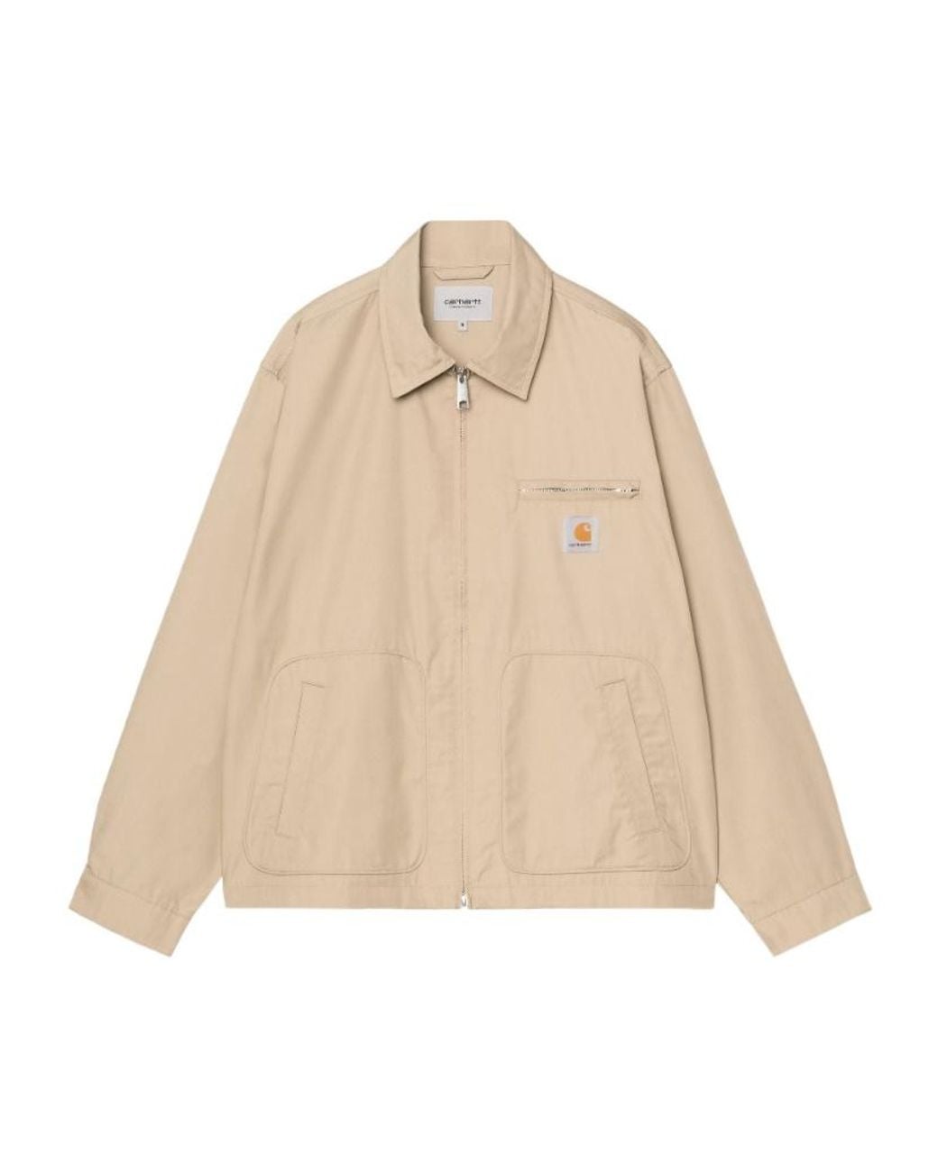 Carhartt Natural Postal Zip-Front Jacket for men