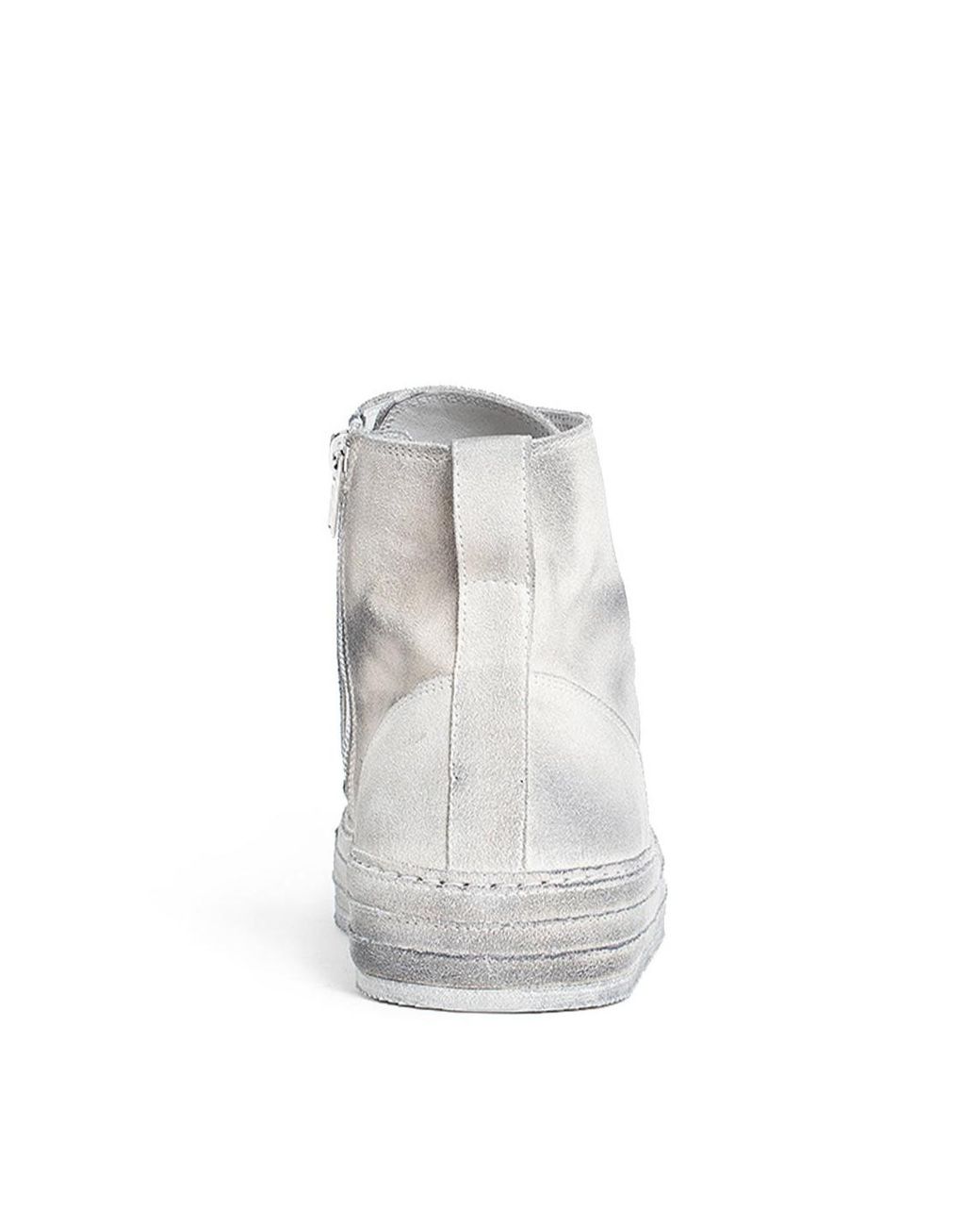 Ann Demeulemeester Natural Round-Head High-Top Casual Shoes