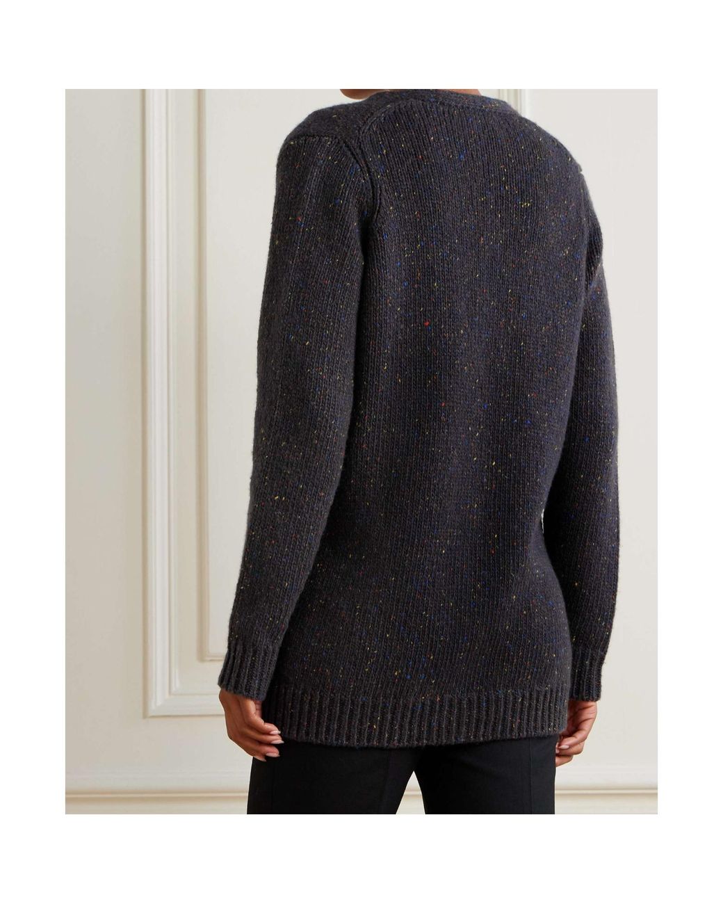 Gabriela Hearst Blue Gabe Long-Sleeved Sweater