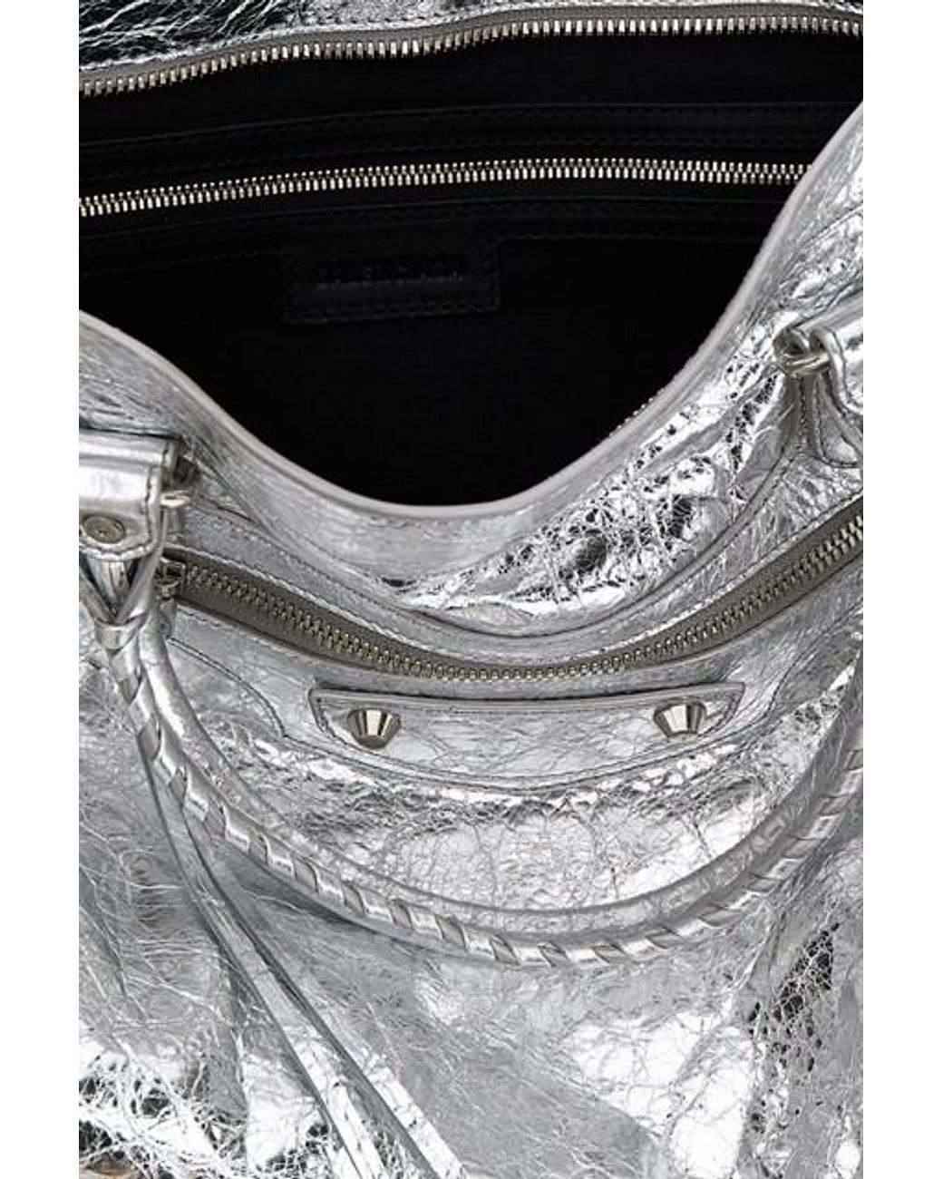 Balenciaga Gray Le City Medium Handbag