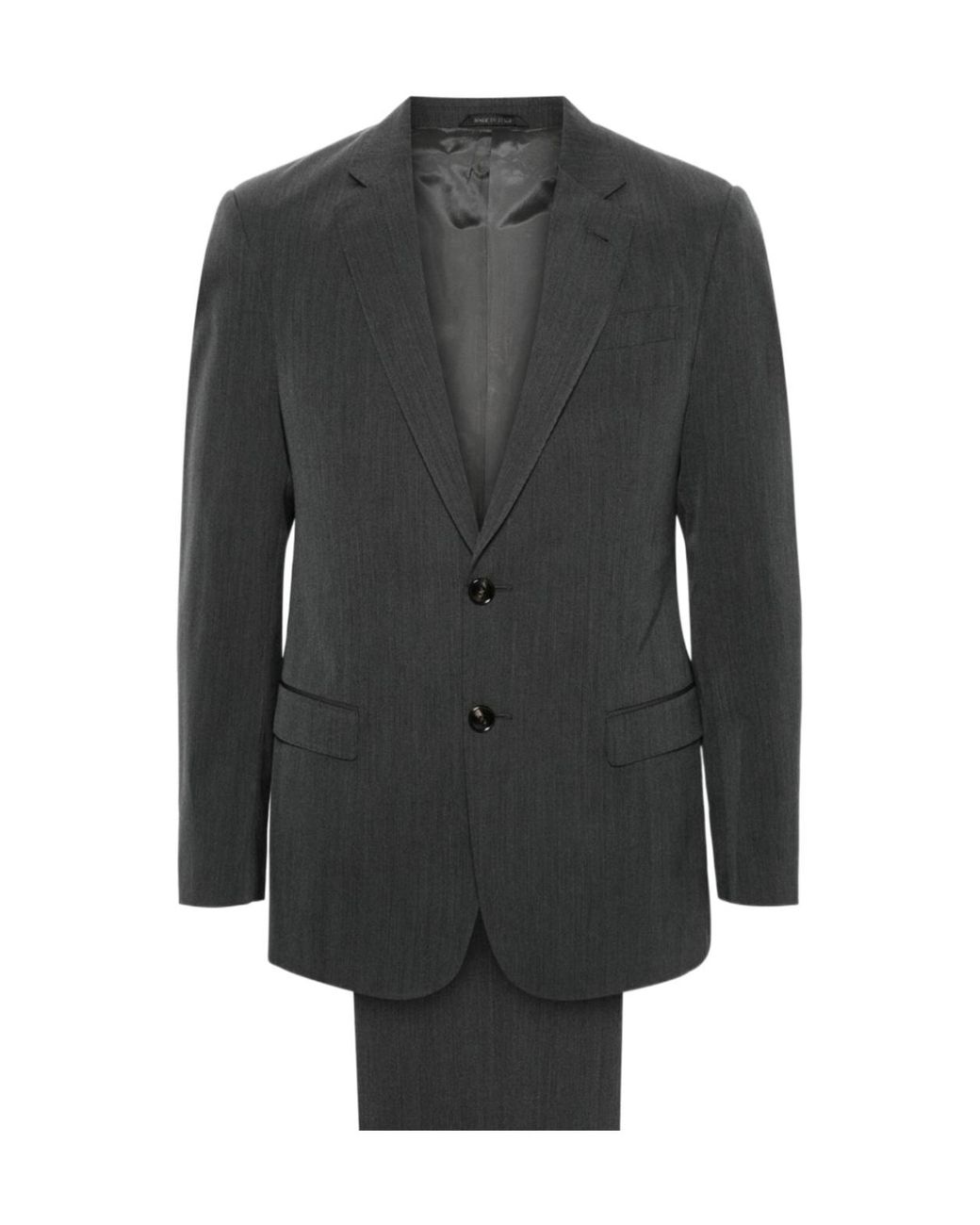 Giorgio Armani Gray Two-Piece Tailored Suit for men
