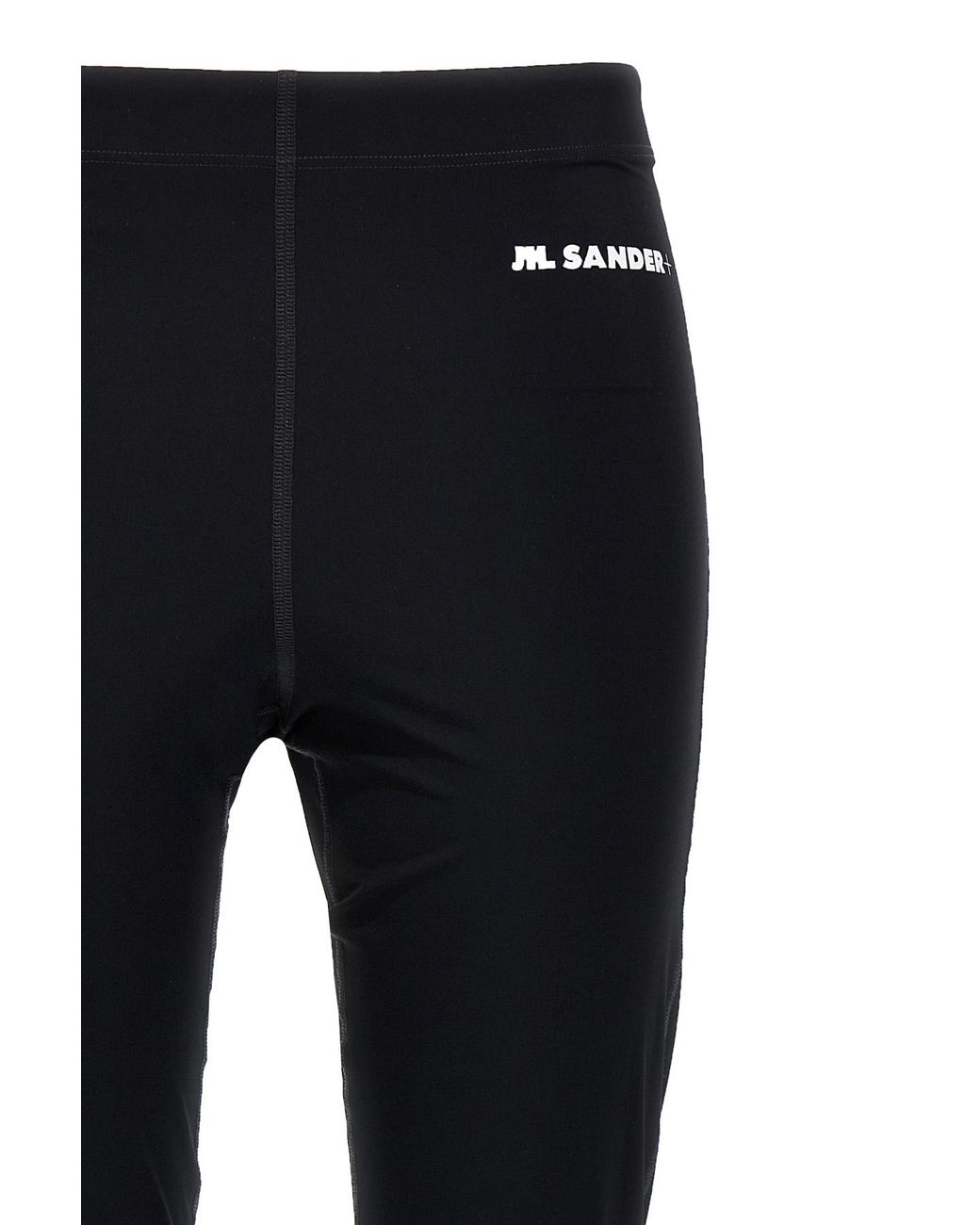 Jil Sander Multicolor Logo Printed Leggings