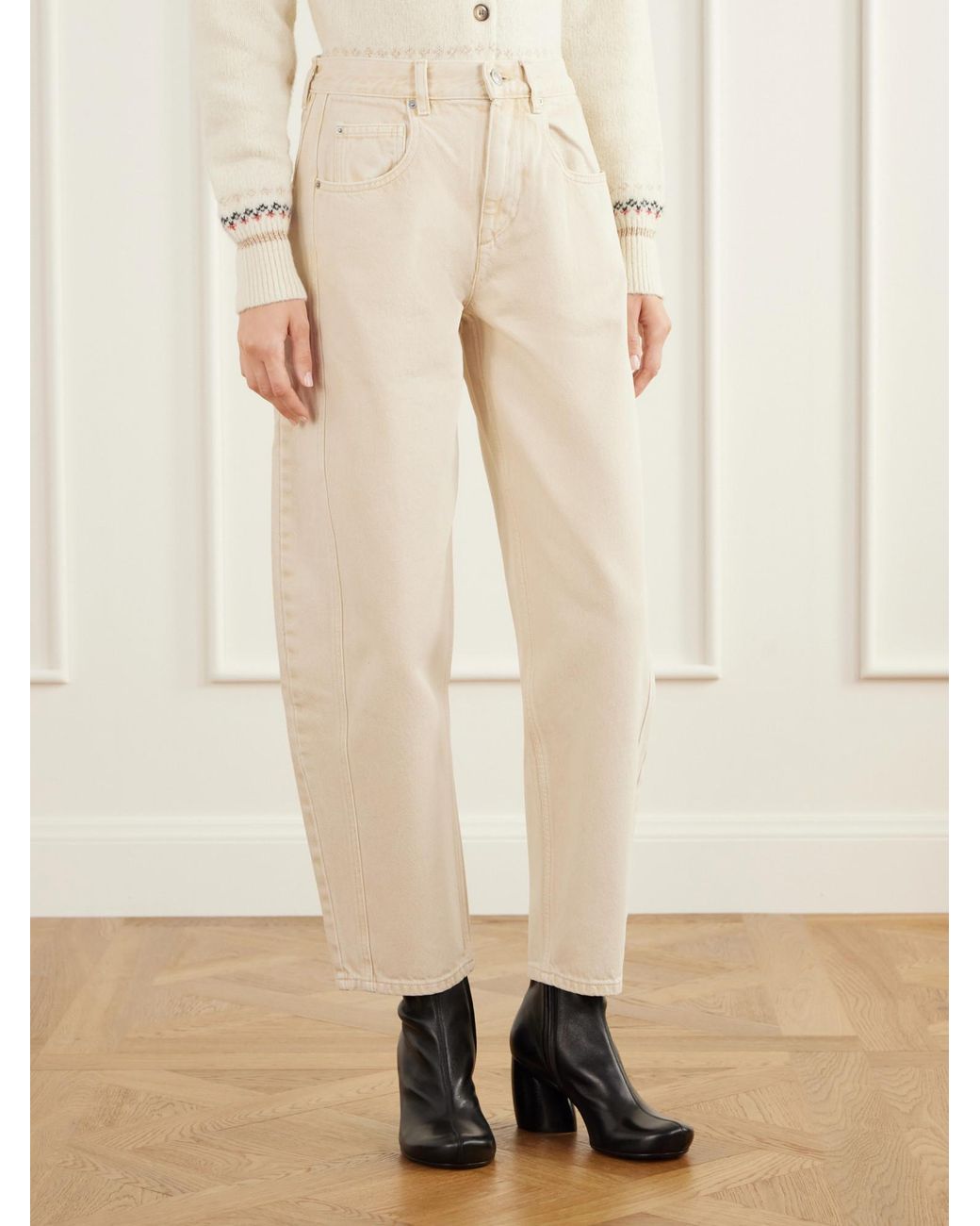 Isabel Marant White Simple Jeans