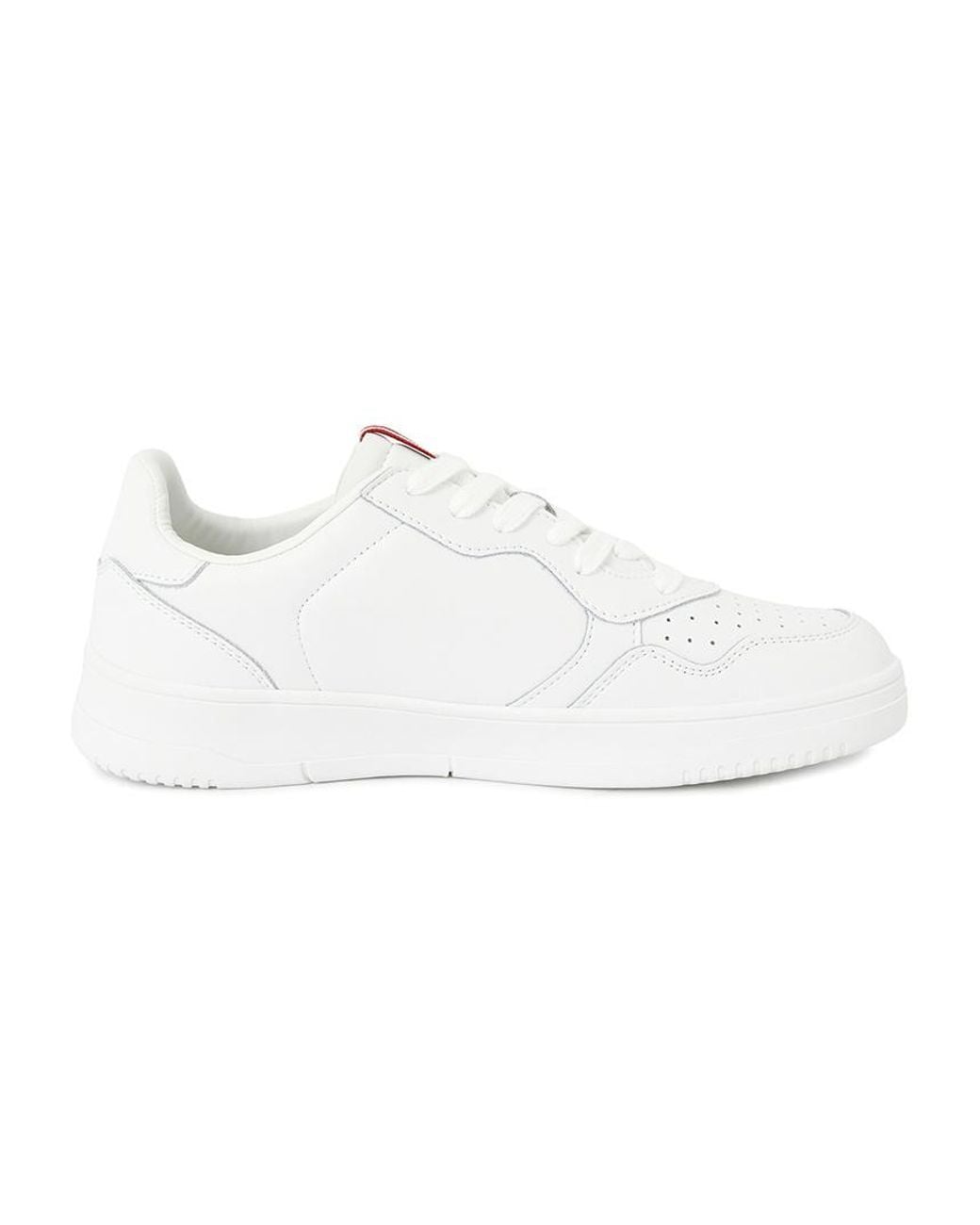Bally White Round-Toe Low-Top Casual Shoes for men