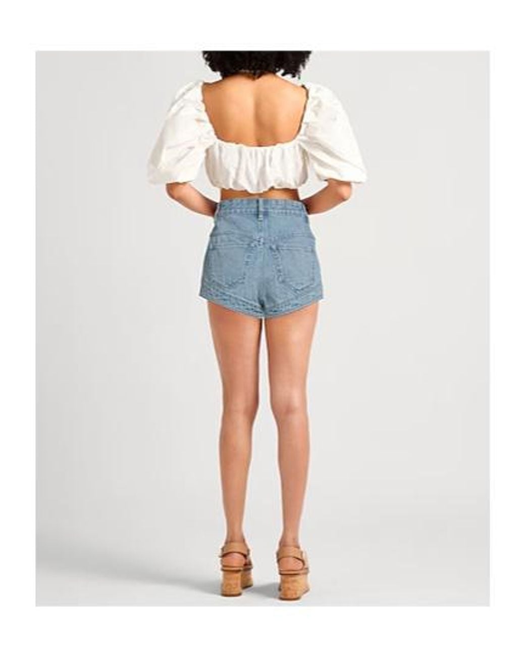 Isabel Marant Blue Denim Shorts