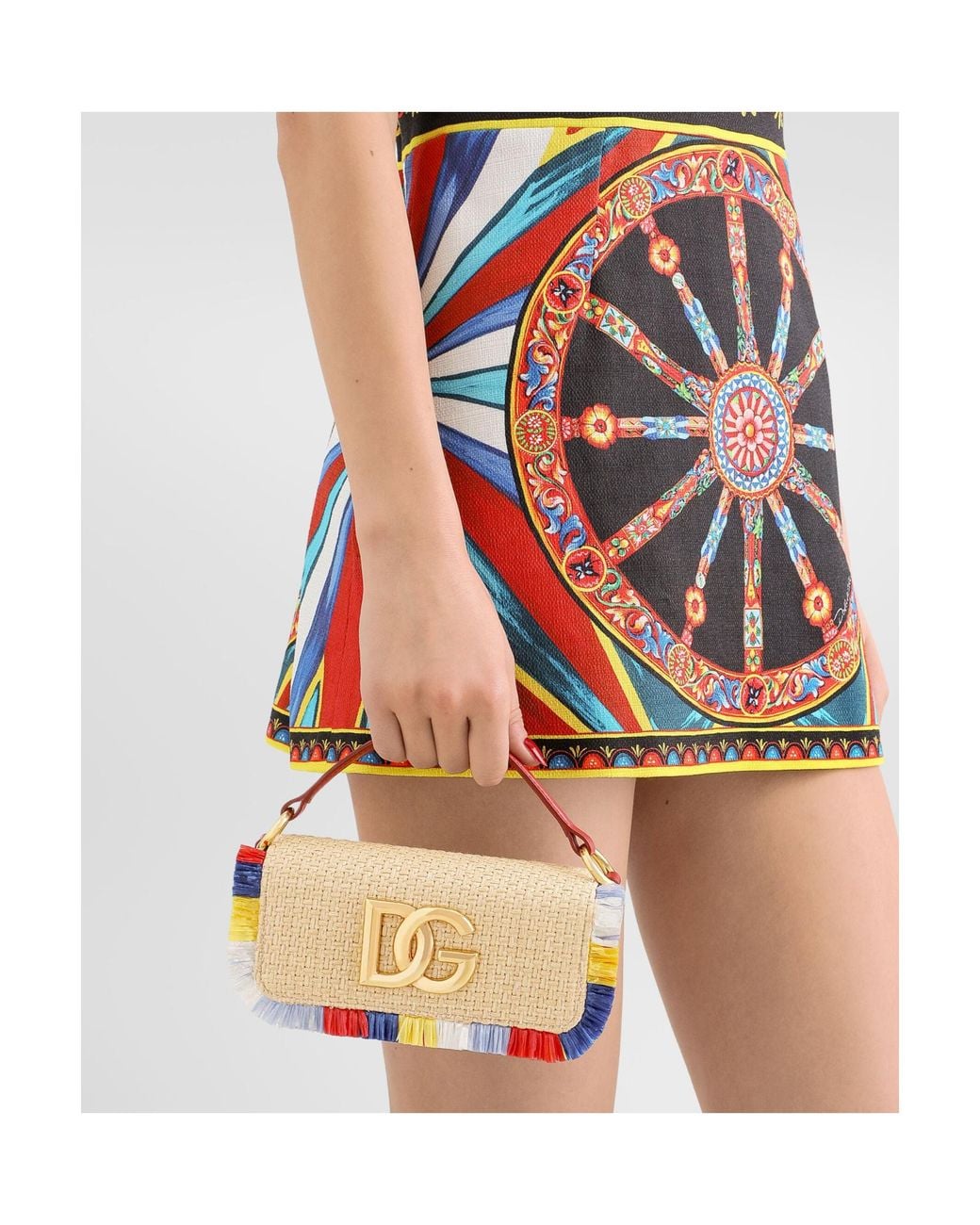 Dolce & Gabbana Metallic 3.5 Shoulder Bag