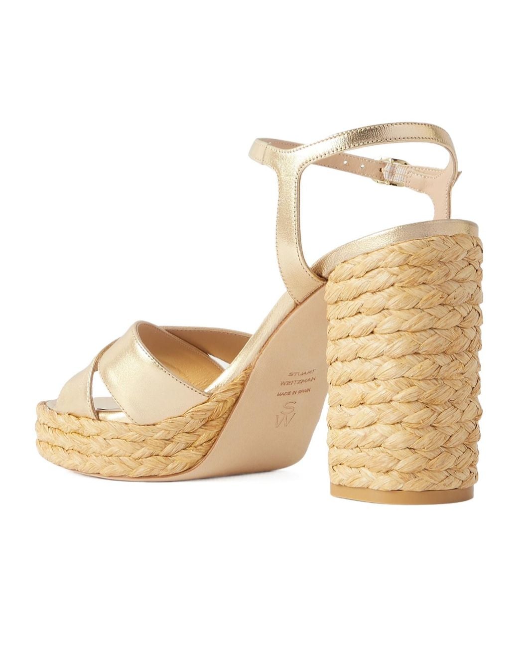 Stuart Weitzman Metallic Sandals