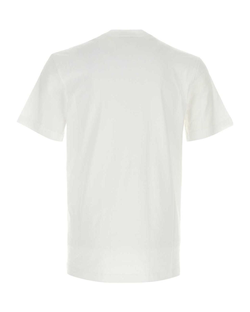 Moschino White Teddy Logo T-Shirt for men