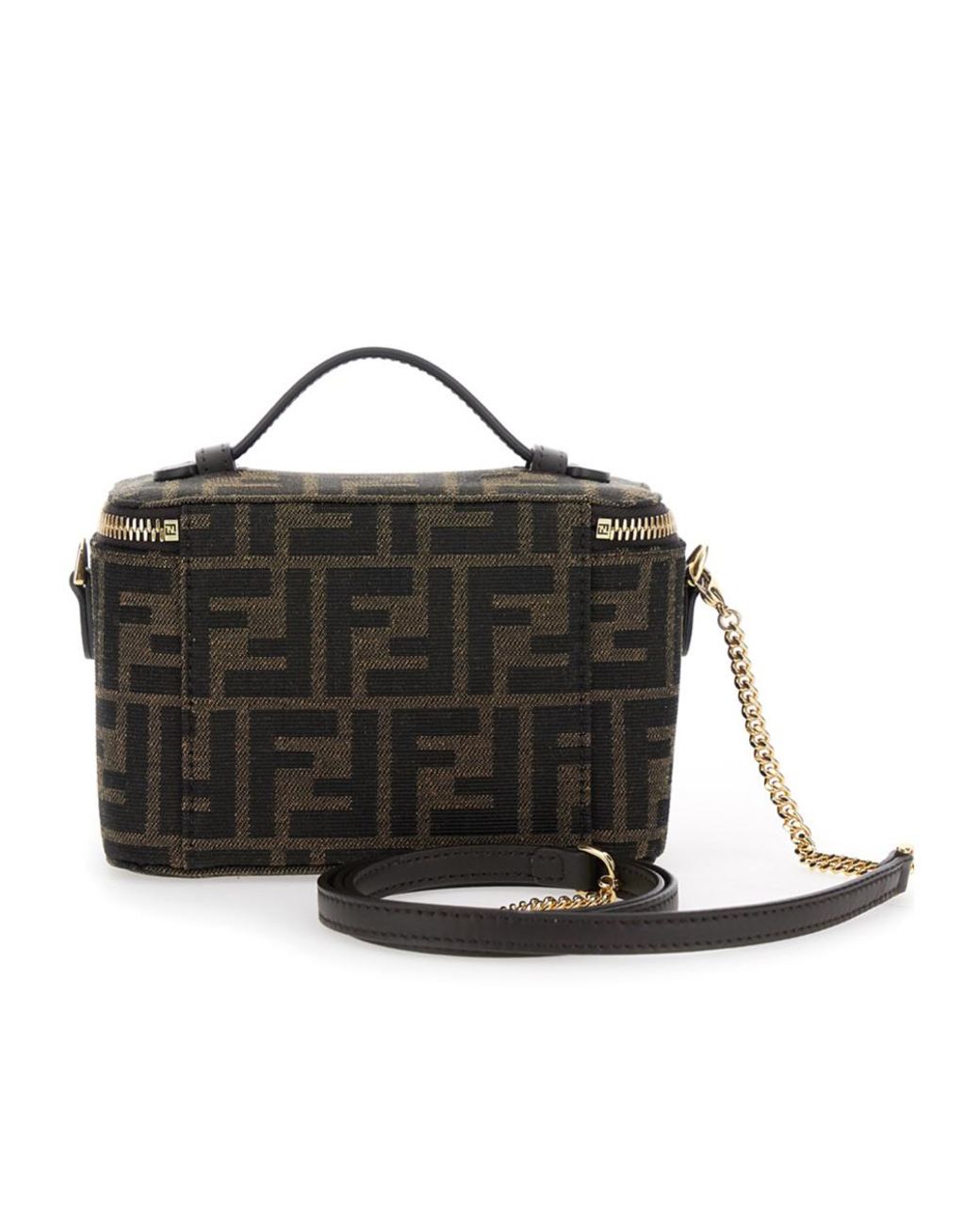 Fendi Black Vanity Jacquard Ff