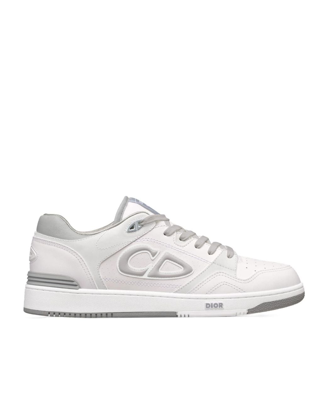 Dior White B57 Dribble Low-Top Sneaker for men