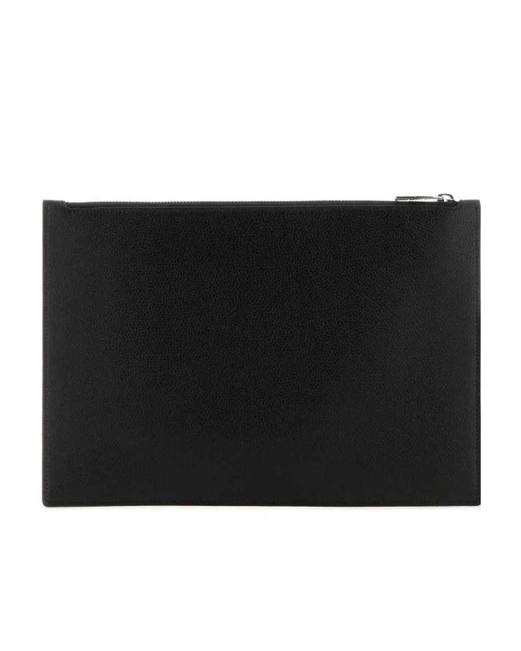 McQueen Black Graffiti Printed Zipped Wallet for men