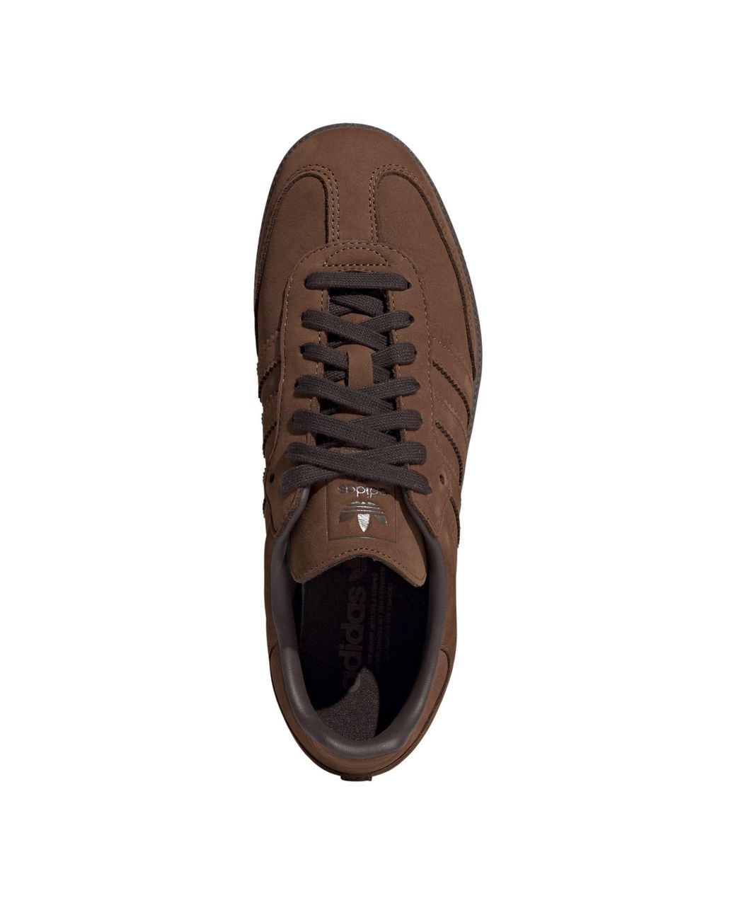 Adidas Originals Brown Solid Color Trainers for men