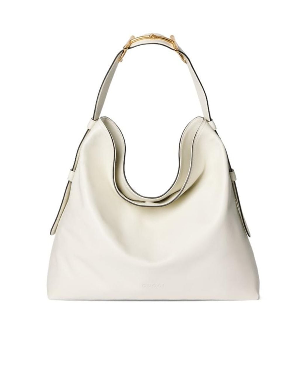 Gucci Natural Beatrix Large Tote Bag, Leather