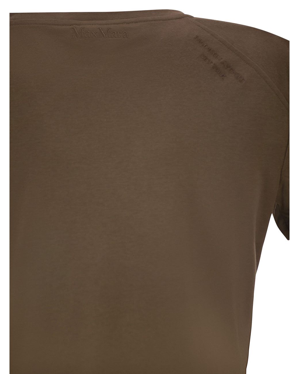 Max Mara Green 'S Smmsegale Crewneck Jersey T-Shirt