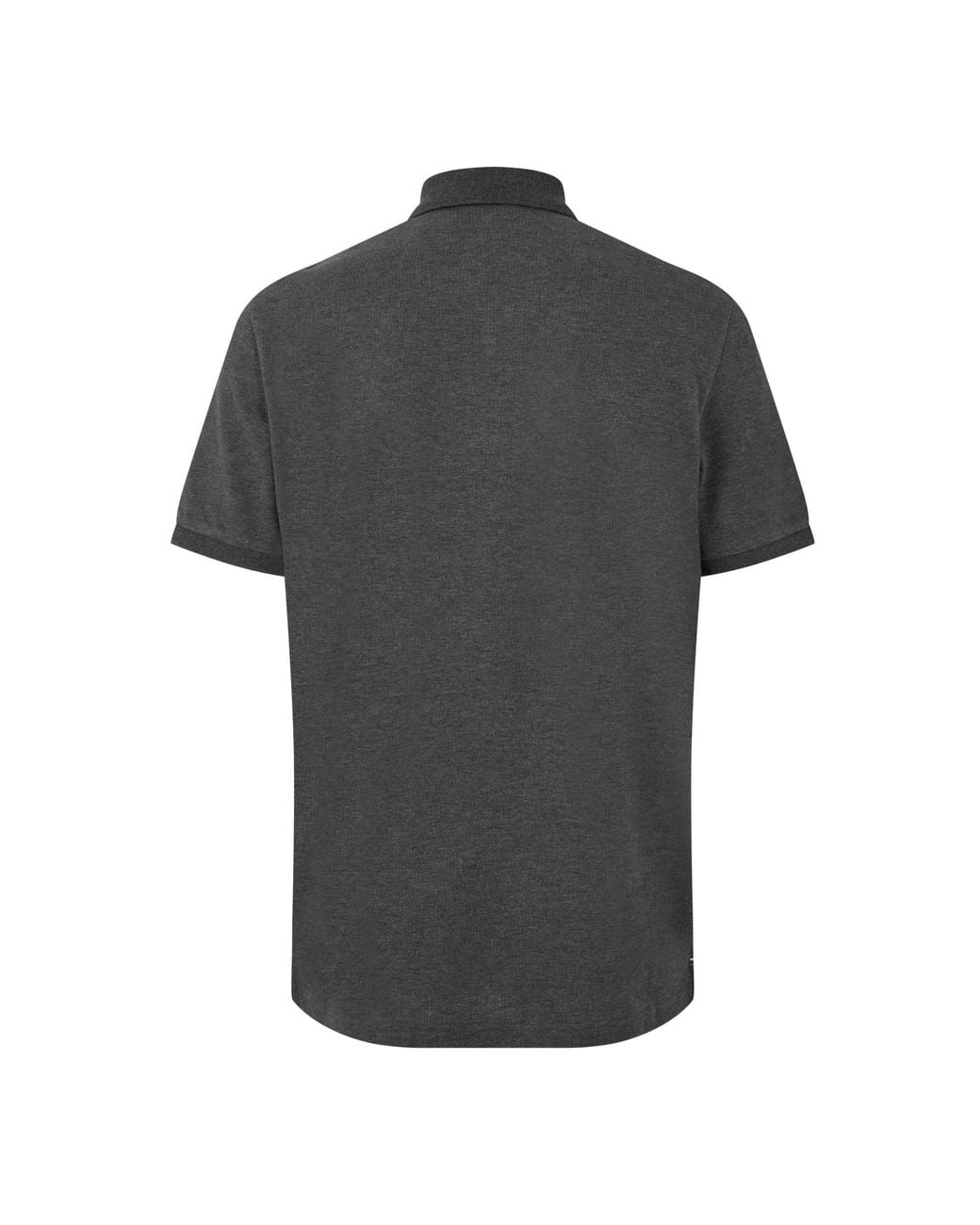 Moncler Black Short Sleeve Polo Shirt for men