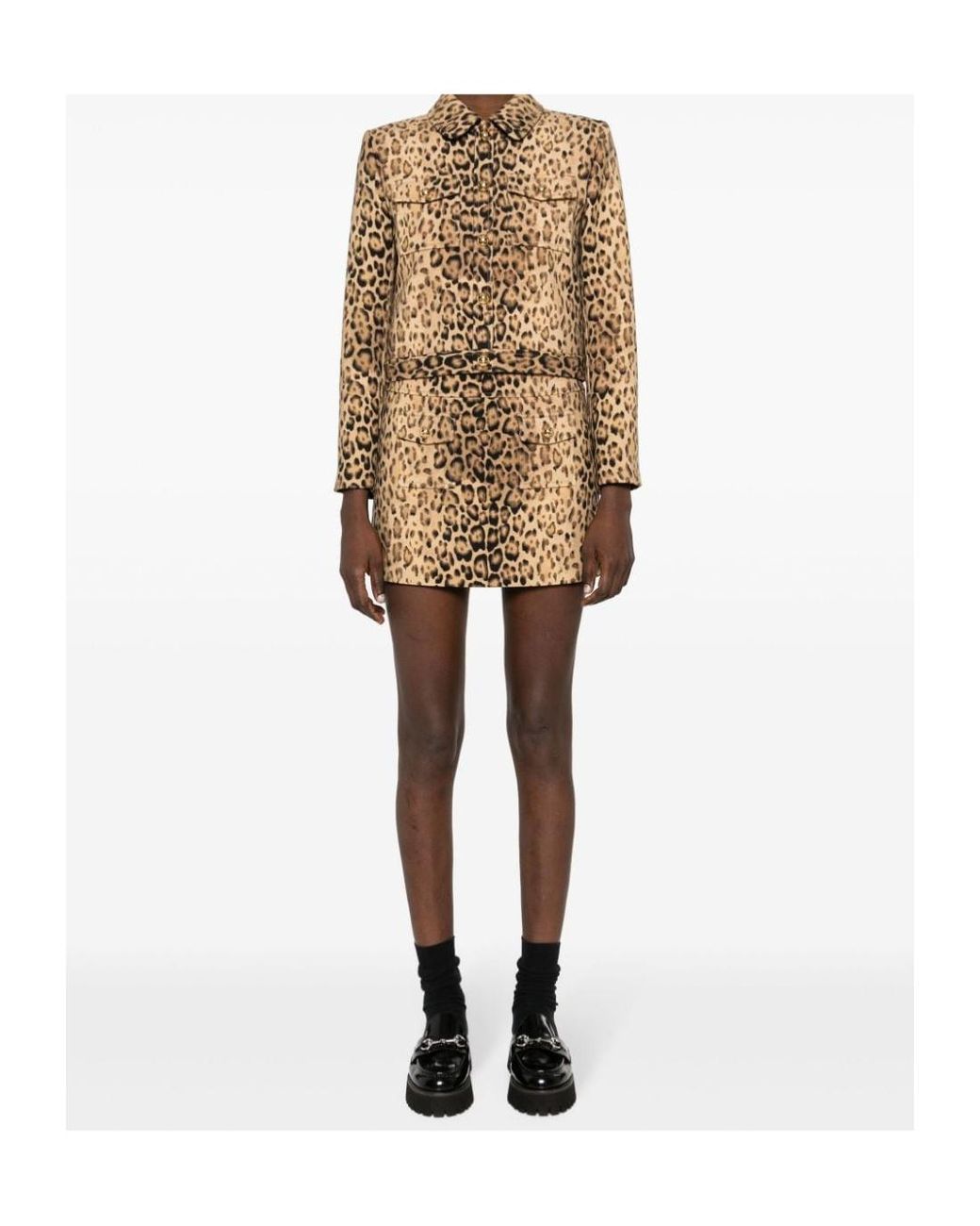Céline Natural Bandeau Mini Skirt