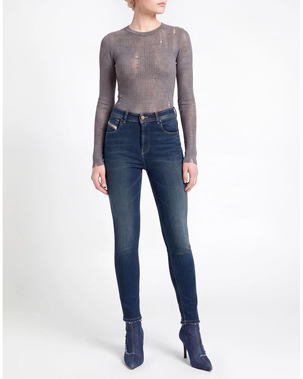 DIESEL Blue Denim Trousers