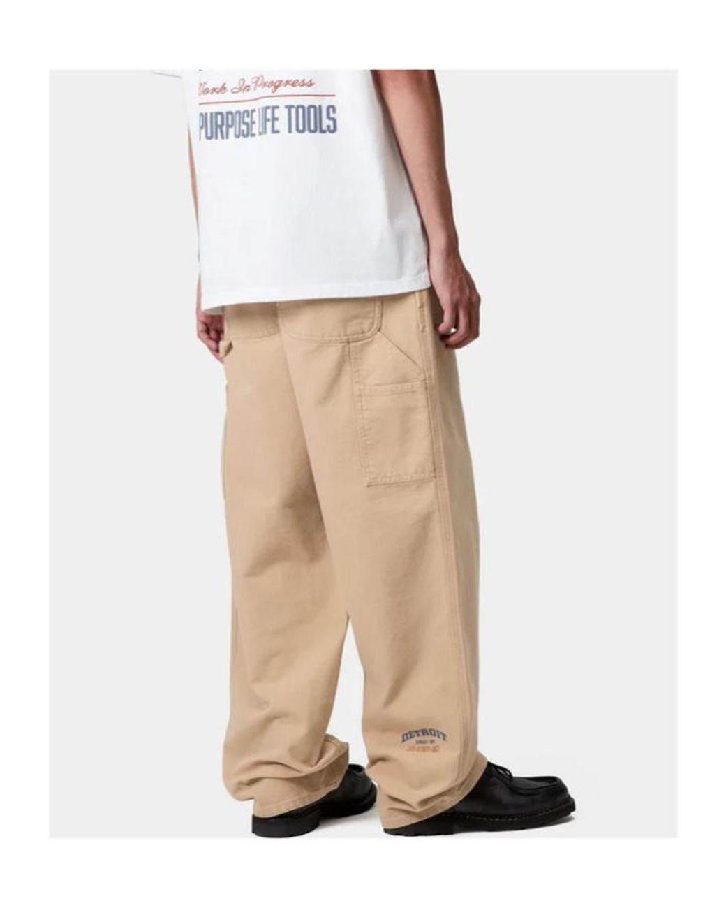 Carhartt Natural Og Single Knee Graphic Pants for men