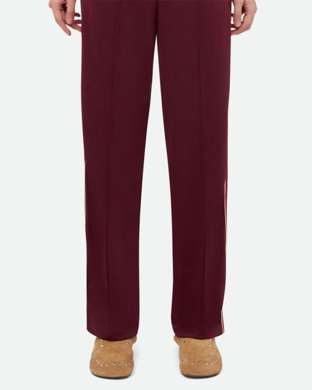 Wales Bonner Red Tide Track Knit Joggers for men