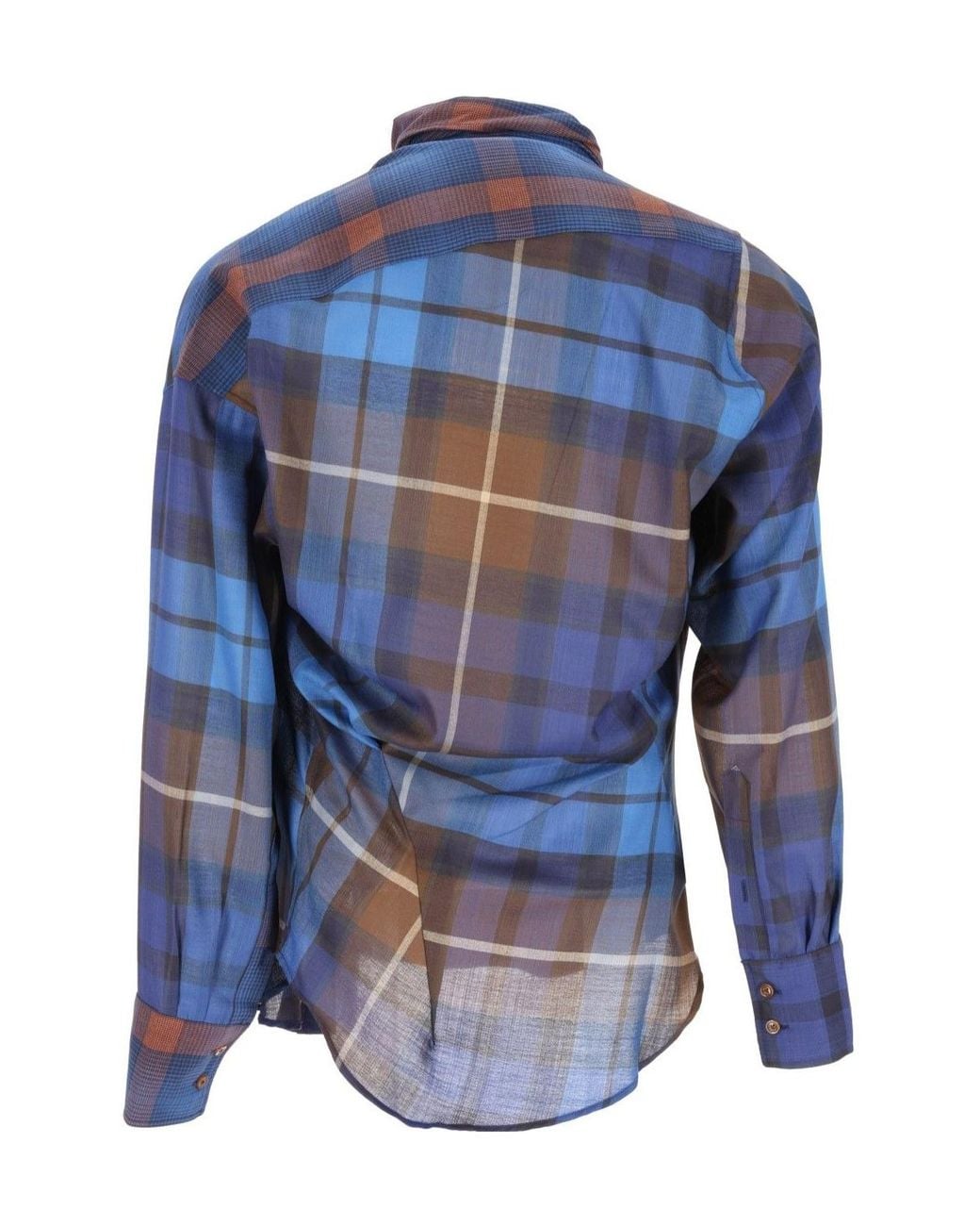 Vivienne Westwood Blue Chaos Shirt for men