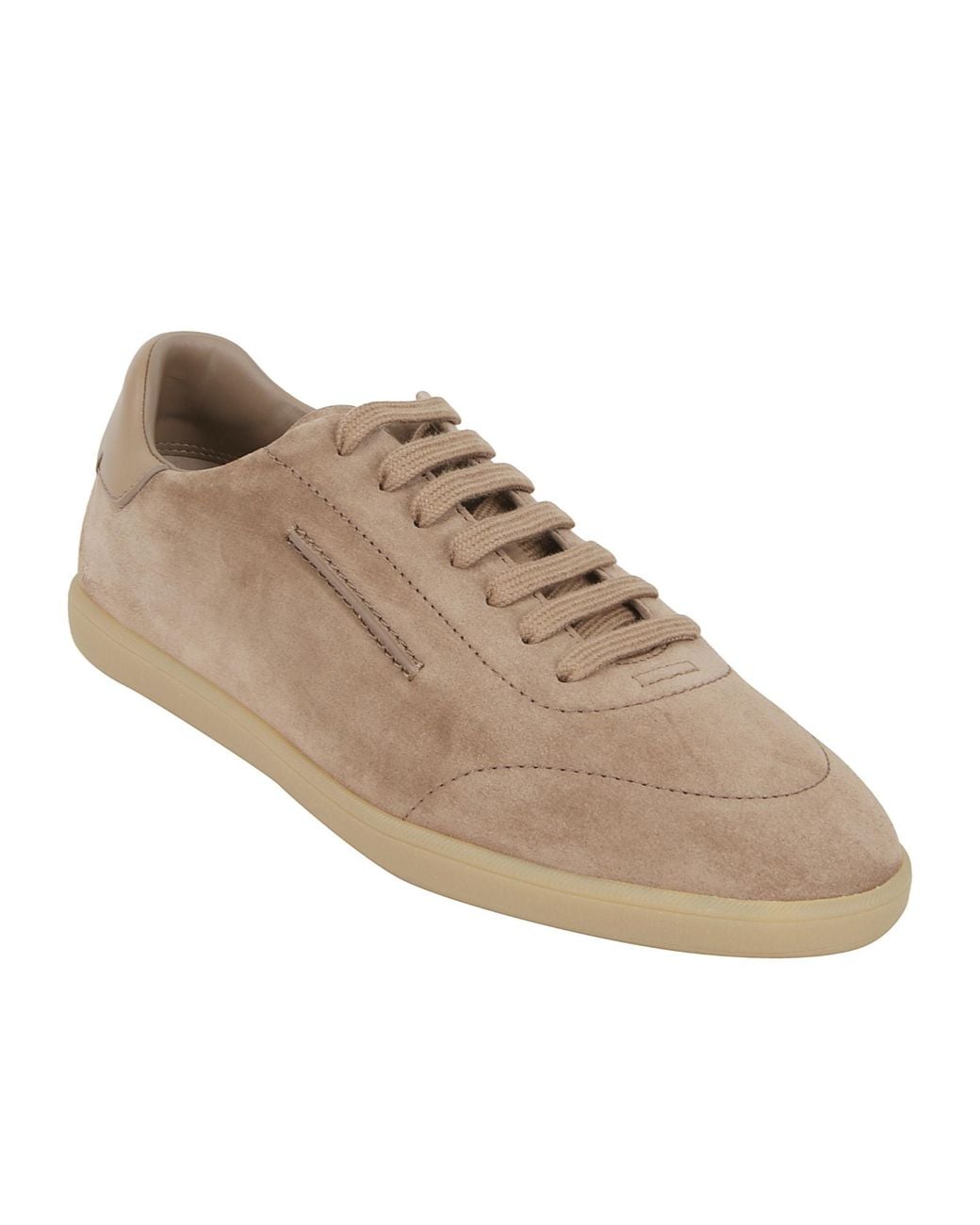 Zegna Brown Z Low-Top Sneakers for men