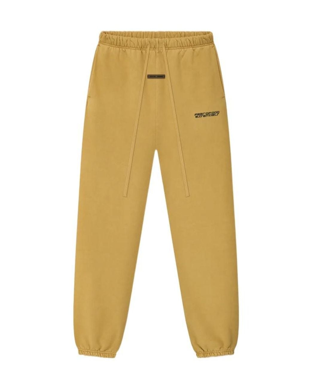Fear Of God Yellow Heavy Fleece Classic Sweatpants for men