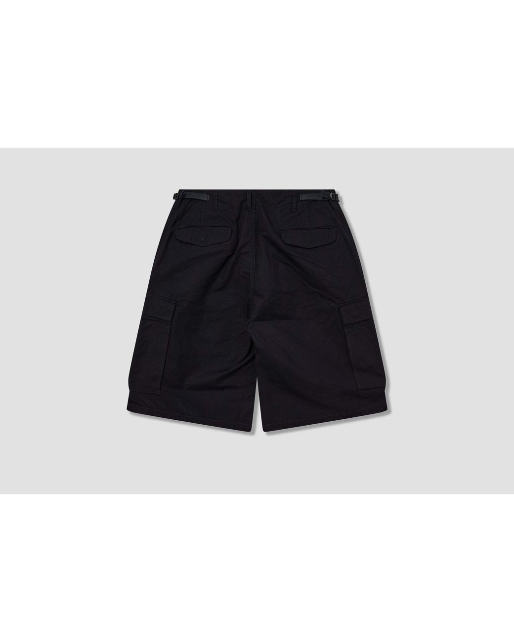 Nanamica Black Cargo Shorts for men