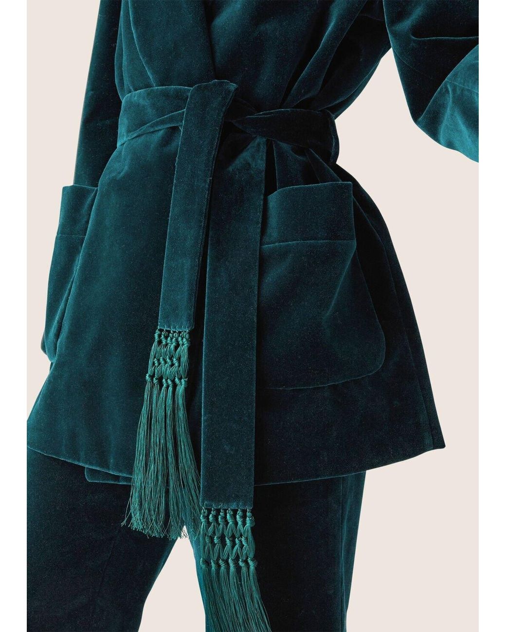 Loro Piana Blue Raniya Belted Casual Jacket