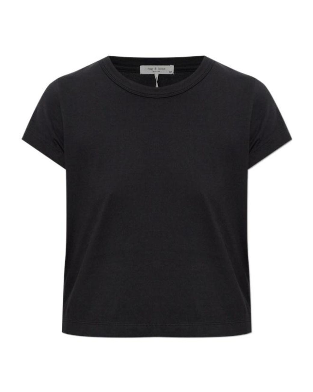 Rag & Bone Black Crew Neck T-Shirt