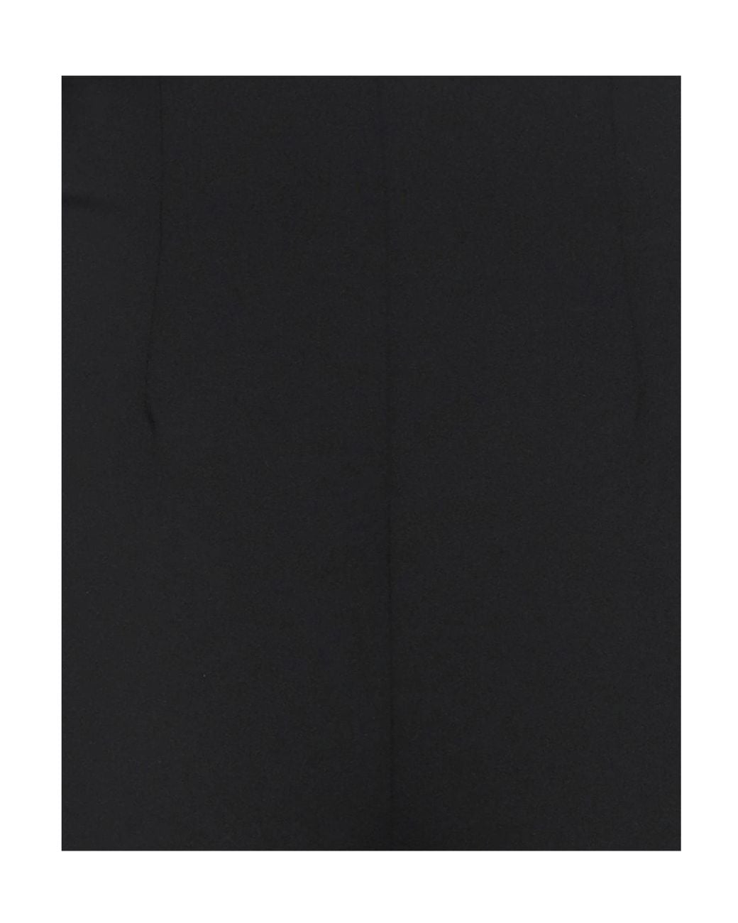 Sportmax Black Versatile Flared Casual Pants