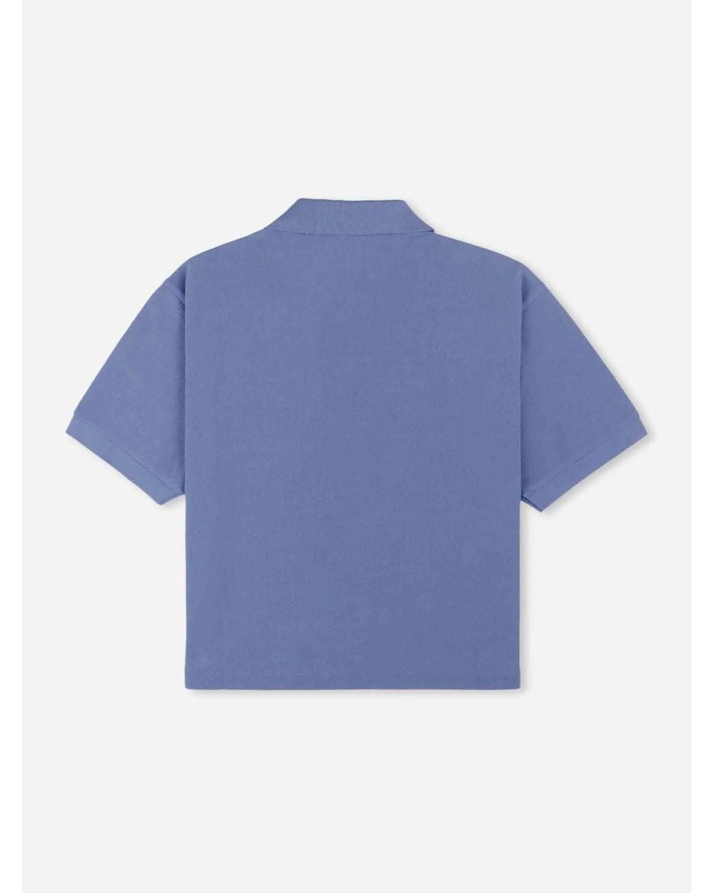 Sporty & Rich Blue Short-Sleeved Polo Shirt