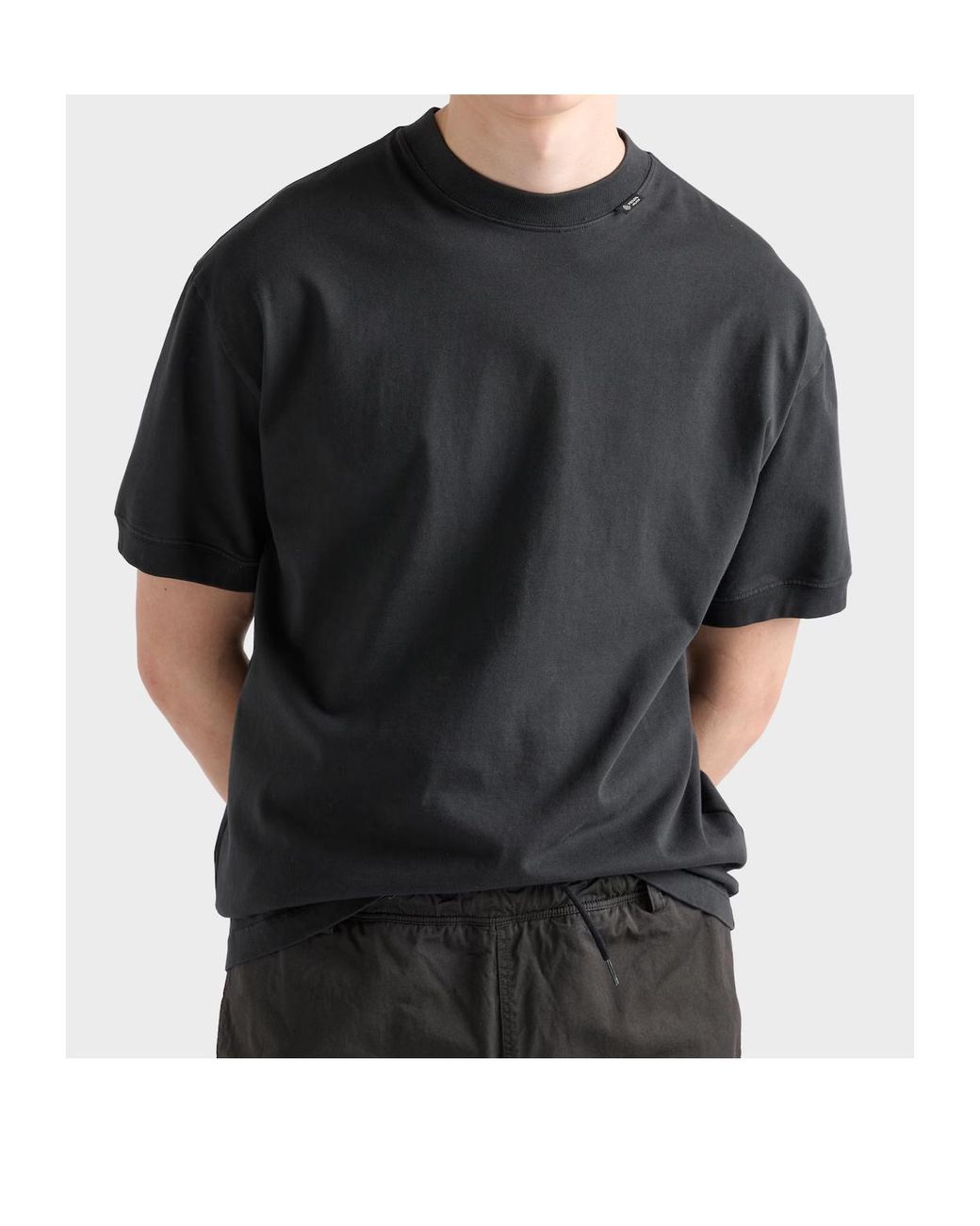 Prada Black Relaxed Fit T-Shirt for men